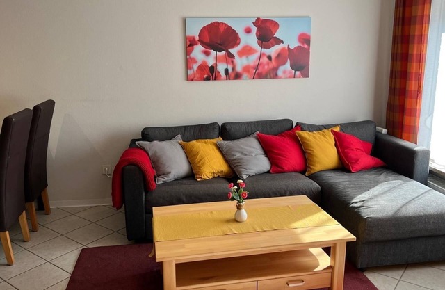 Vacation apartment Mohnblume in the house Strandallee 16 on Fehmarn