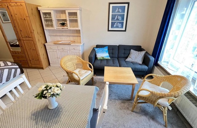 Vacation apartment Möwe in the house Strandallee 16 on Fehmarn