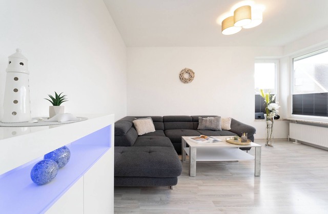 Vacation apartment Auszeit with balcony in Fehmarn-Neue Tiefe