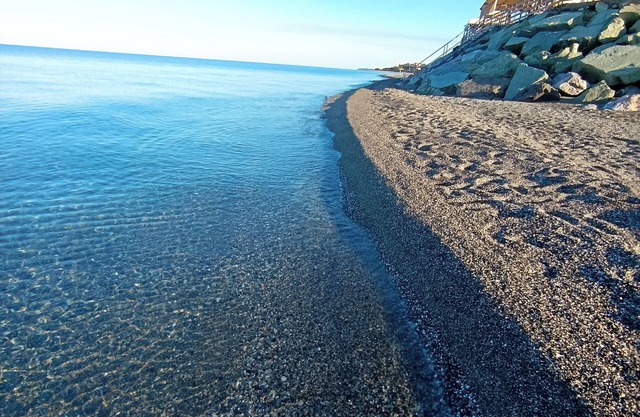 Vacation home on the beach.