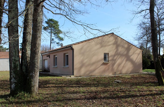 Vacation villa on shady plot