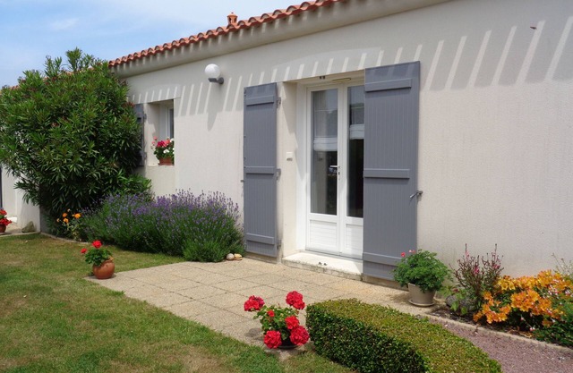 Vendeenne house on the island of Noirmoutier