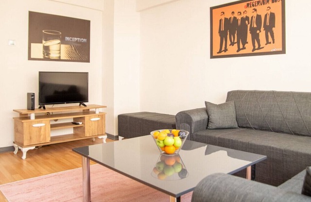 Vibrant and Central Flat near Kordon in Alsancak
