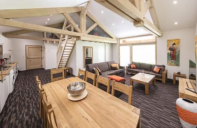 View valley, balcony, parking, tv, ski locker, 144m², Peisey-Vallandry