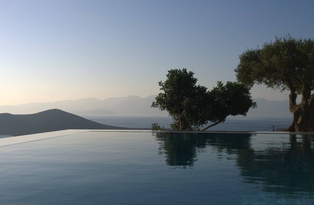 Villa 3 bedrooms 1 pool great panoramic view Spinalonga Mirabello Elounda