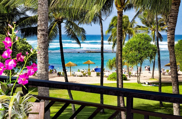 Villa 305: Fall REDUCED 50%! King bed! Penthouse Ocean View Turtle Bay