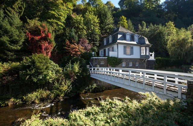 Villa "live" with private bridge, pavilion, Park, Single location in Monschau