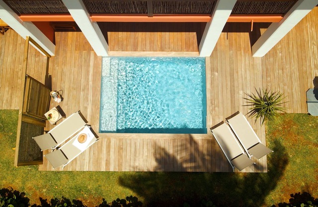 Villa Maorie1, villa rental Martinique sea view and direct access to the beach