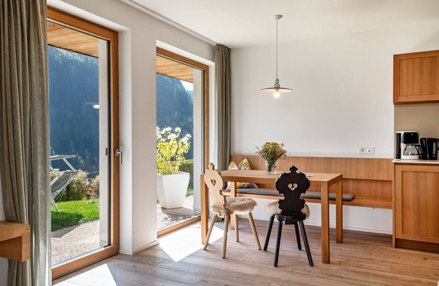 Vista Dolomites apartment 'Activity' with Mountain View, Private Garden and Wi-Fi