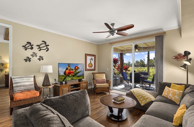Waikoloa Beach Villas O2 - Low Rate, Golf Membership, BBQ, Ground Floor Villa