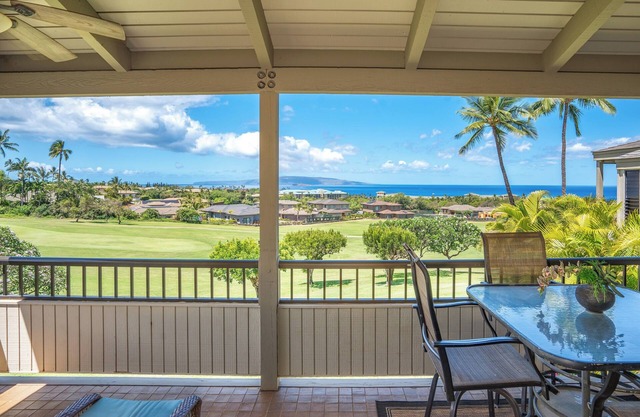 Wailea Ekolu #306 Panoramic Ocean Views on Wailea Golf Course, Wifi, A/C