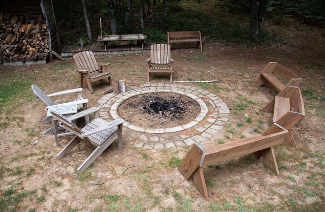 Walk out lower level with 3 beds and full private bath and fireplace.