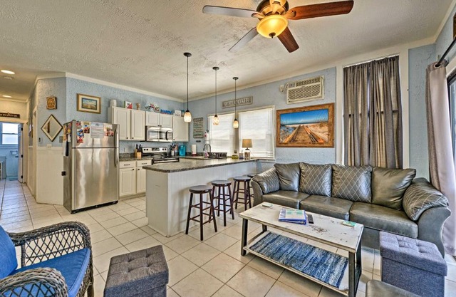 Walk to Beach Coastal Brigantine Condo with Patio!
