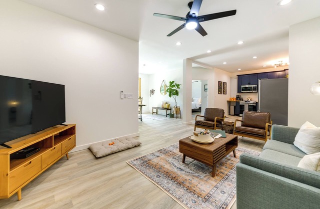 Walk to Downtown Brevard: Apt w/Patio & Fire Pit!