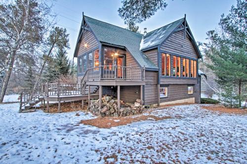 Waterfront Arkdale Retreat 2 Acres with Deck and View