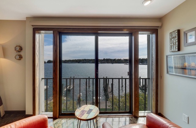 Waterfront Condo | Amazing Balcony Views | Pool, Hot Tub, Sauna | Sleeps 4
