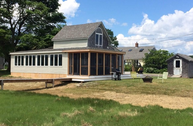 Waterfront Cottage has Private Dock On Parker River, Newbury, [near Plum Island]