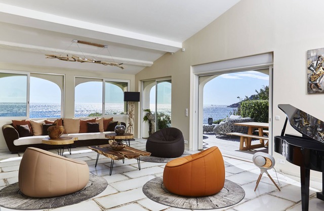 waterfront house