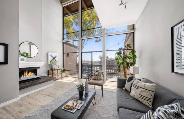 Waterfront marina penthouse loft