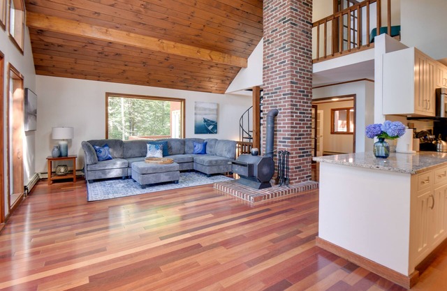 Waterfront New Durham Retreat: Swim Dock, Fire Pit