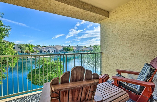 Waterfront Phoenix Condo w/Lake & Mtn Views