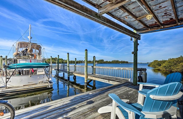 Waterfront Tarpon Springs Vacation Rental!