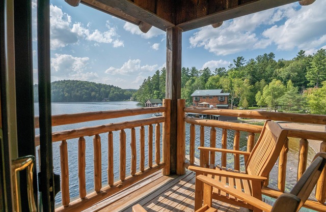Waterfront townhome on Lower Saranac Lake