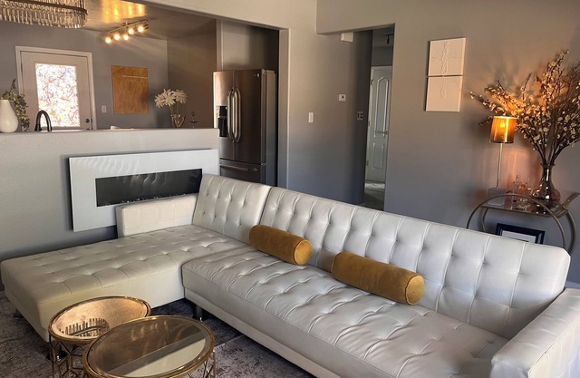 Welcome to La Casa de Oro!nEnjoy this 3-bedroom, 2-bathroom retreat.