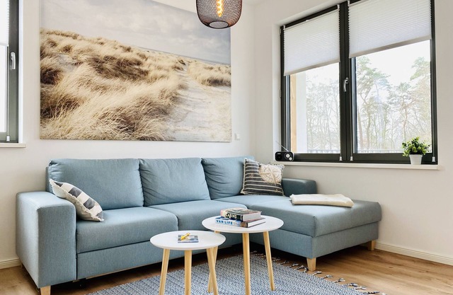 Welcome to the vacation apartment "Windflüchter" in the Parkvillen Baabe