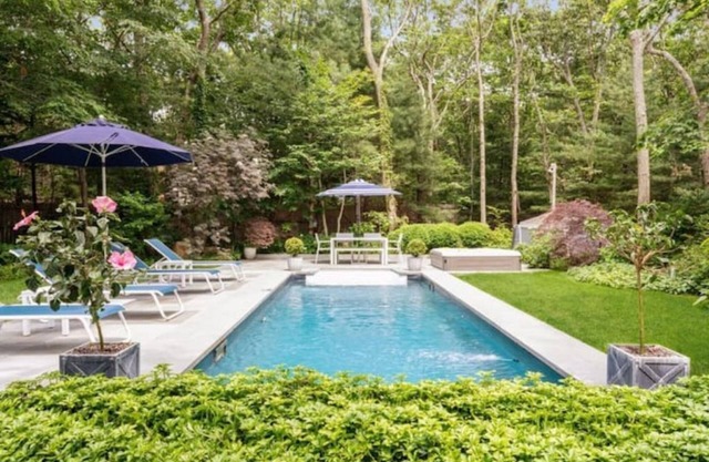 Welcome to your East Hampton Oasis, private 1 acre property.