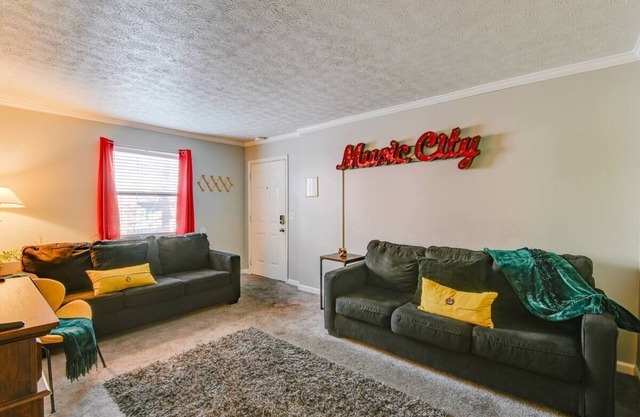 Welcome to your stylish Nashville retreat, managed by Music City Property Mgmt.