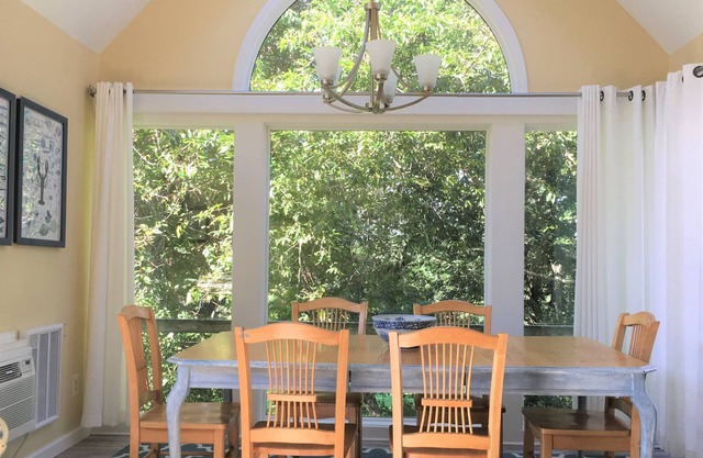Well decorated luxury garden apartment with 3 private decks and spectacular golf course views!