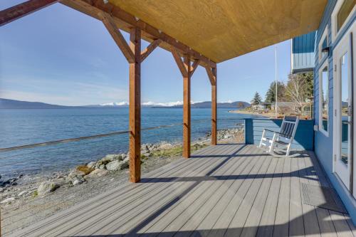 Whale Watching at Beachfront Cottage in Juneau!