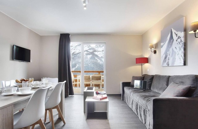 Wifi, fitness, tv, ski locker, 22m², Pra Loup