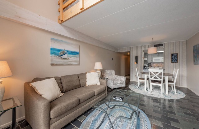 Will O' The Wisp 304C: Lakefront One Bedroom Condo with Fireplace & Balcony!