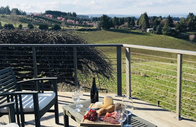 Wine country with views
