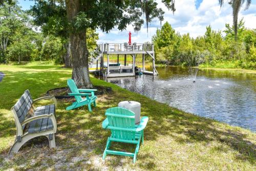 Withlacoochee River Retreat with Dock Paddle and Fish