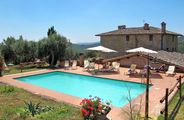 Wonderful private villa with private pool, WIFI, TV, patio, pets allowed, panoramic view and par.