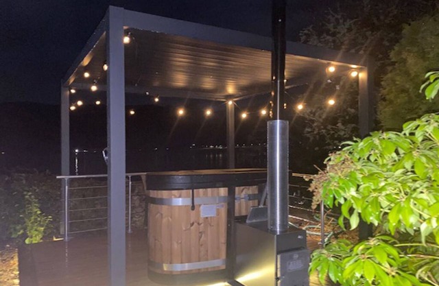 Wood fired Hot Tub