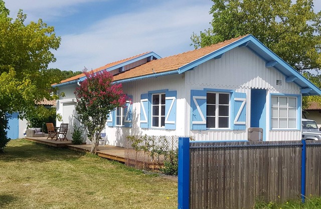 Wood-frame house.