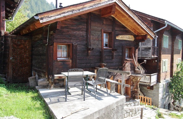 wooden chalet in Betten near the Aletsch Arena