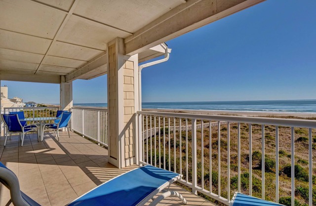 Wrightsville Dunes B-3A - Oceanfront condo with community pool, tennis, beach