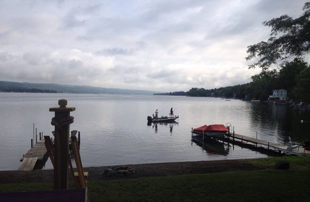 Year-Round Lakefront Home Situated on the Best Keuka Location.