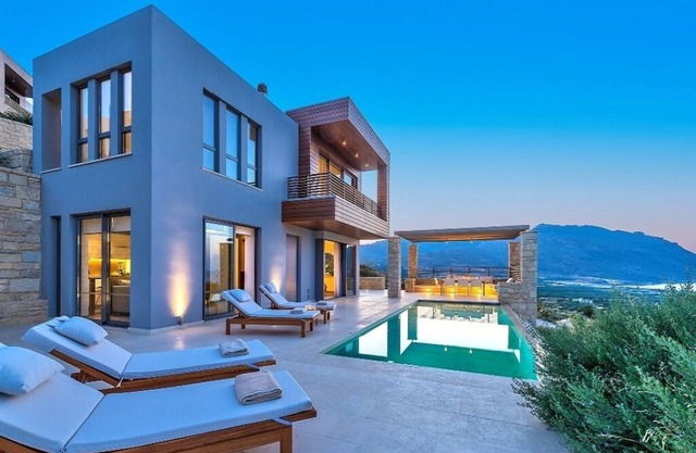 Youphoria Villas near Balos, villa Symphony with panoramic ocean views