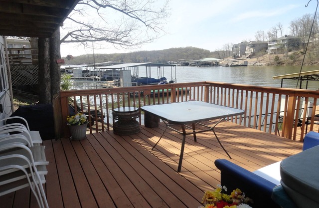 ~ Your Hot Tub Awaits! Stunning View ~ Steps from Lake ~