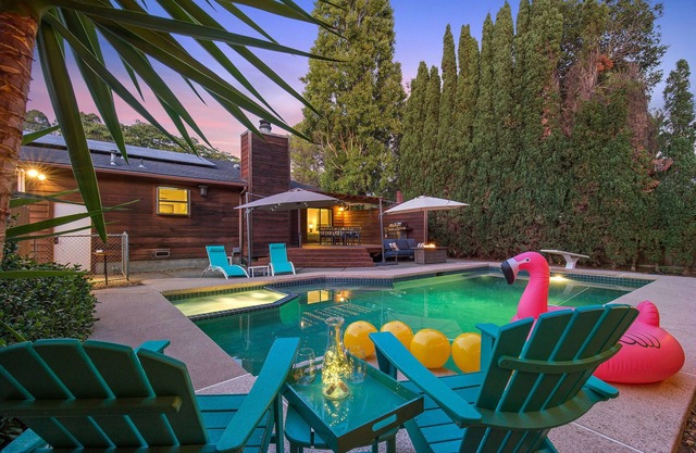 Zen Meets Pool Retreat