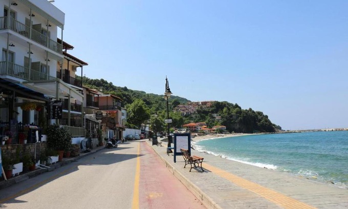 Agios Ioannis Apartment | Διαμέρισμα 63τμ στον Άγιο Ιωάννη ΠΗΛΙΟΥ Air Conditioner