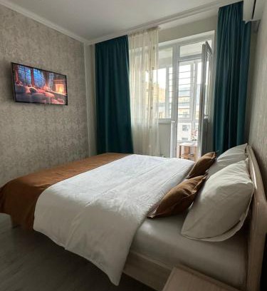 Yesil District Apartment | КОРКЕМ 4 апартаменты возле Экспо,Триумфальной арки и ботанического сада