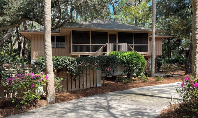 Oceanside House | *.08 miles to beach *Oceanside, Sea Pines, Hilton Head 4th Row from Beach