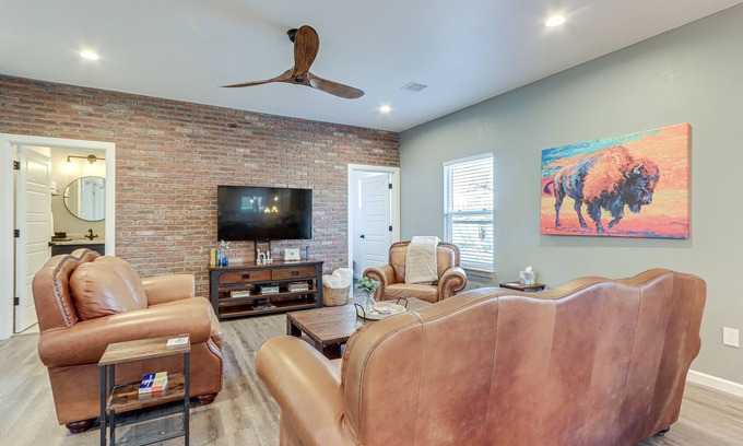 Afton House | 1/2 Mi to Grand Lake: Home w/Furnished Deck!
